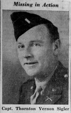 newspaper photo from 1945